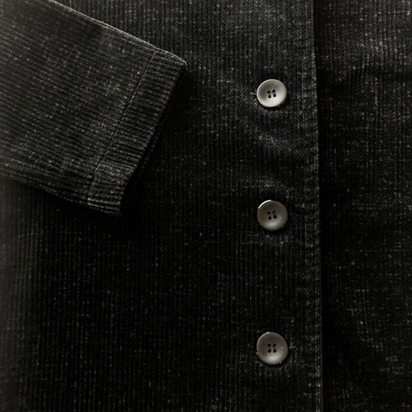 Vintage Corduroy Coat with Buttons - Picture 2 of 10